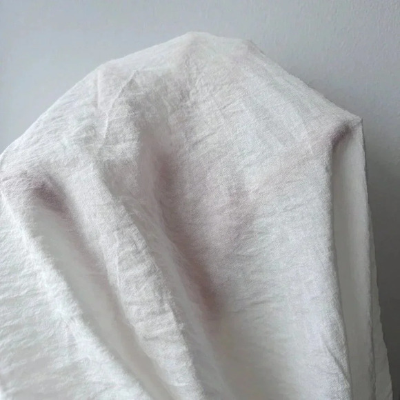 White Casual Women's Ruffle Trim Cami Top - Picture 8 of 8